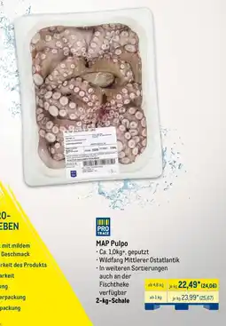 METRO MAP Pulpo Angebot