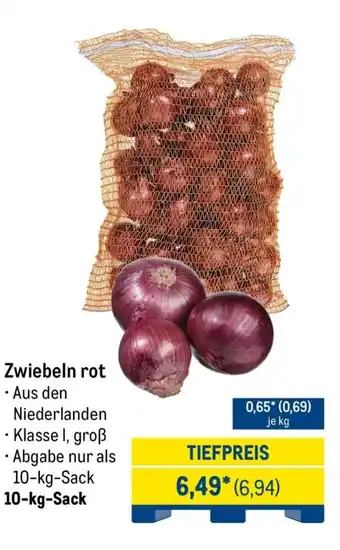METRO Zwiebeln rot Angebot