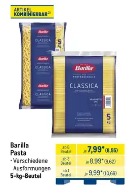 METRO Barilla Pasta Angebot