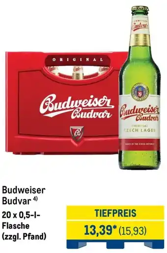 METRO Budweiser Budvar Angebot