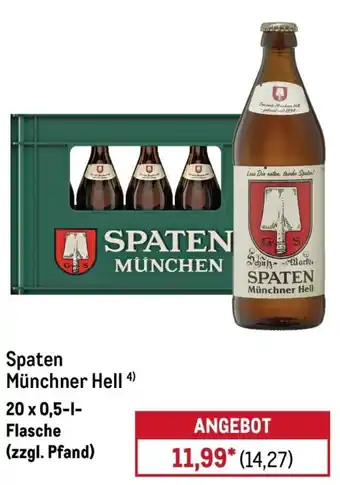 METRO Spaten Münchner Hell Angebot