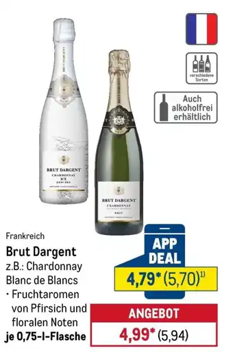 METRO Brut Dargent z.B.: Chardonnay Blanc de Blancs Angebot