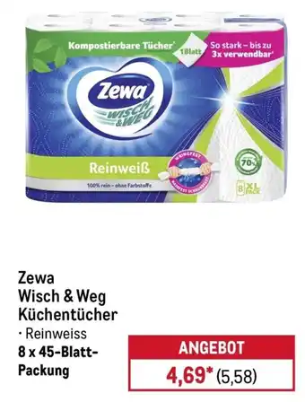 METRO Zewa Wisch & Weg Küchentücher Angebot