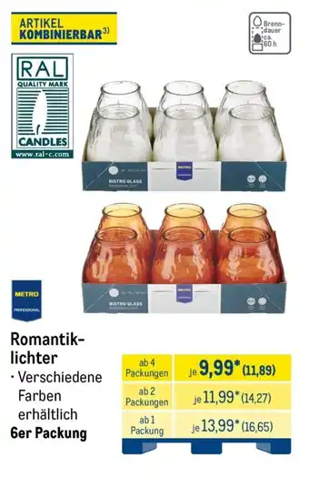 METRO METRO PROFESSIONAL Romantiklichter Angebot