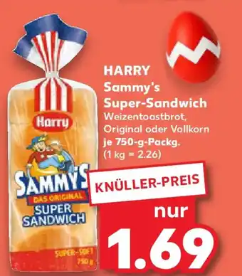 Kaufland HARRY Sammy's Super-Sandwich Angebot
