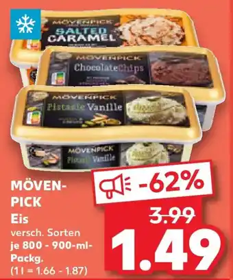 Kaufland MÖVENPICK Eis Angebot