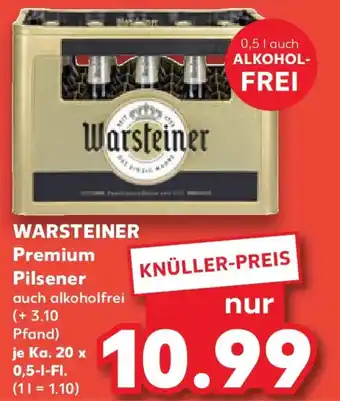 Kaufland WARSTEINER Premium Pilsener Angebot