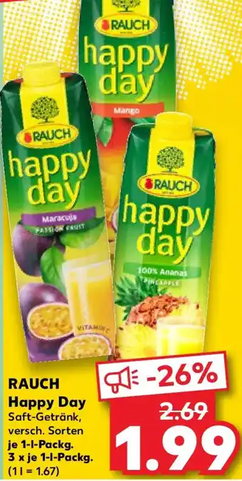 Kaufland RAUCH Happy Day Angebot