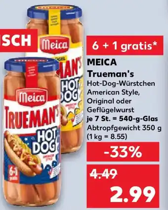 Kaufland MEICA Trueman's Angebot
