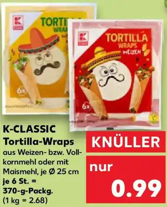 Kaufland K-CLASSIC Tortilla-Wraps Angebot