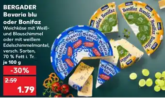 Kaufland BERGADER Bavaria blu oder Bonifaz Angebot