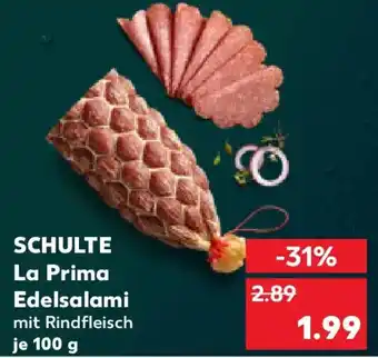 Kaufland SCHULTE La Prima Edelsalami Angebot