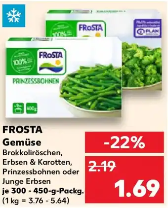 Kaufland FROSTA Gemüse Angebot