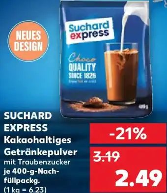 Kaufland SUCHARD EXPRESS Kakaohaltiges Getränkepulver Angebot