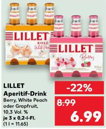Kaufland LILLET Aperitif-Drink Angebot