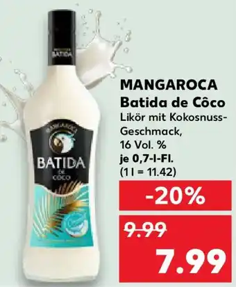 Kaufland MANGAROCA Batida de Côco Angebot