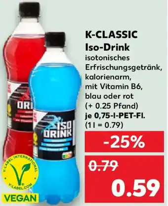 Kaufland K-CLASSIC Iso-Drink Angebot