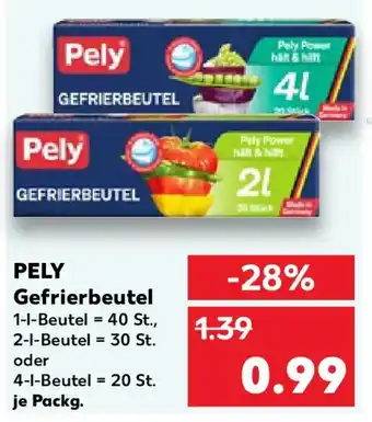 Kaufland PELY Gefrierbeutel Angebot
