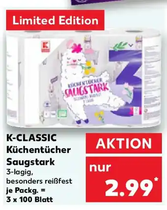 Kaufland K-CLASSIC Küchentücher Saugstark Angebot