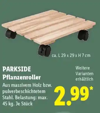 Lidl PARKSIDE Pflanzenroller Angebot