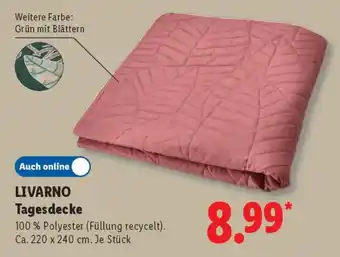 Lidl LIVARNO Tagesdecke Angebot