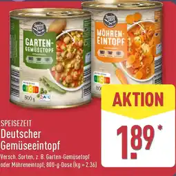 Aldi Nord SPEISEZEIT Deutscher Gemüseeintopf Angebot