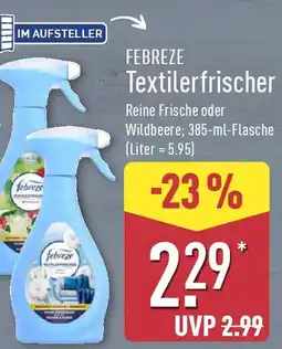 Aldi Nord FEBREZE Textilerfrischer Angebot