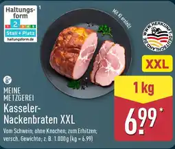 Aldi Nord MEINE METZGEREI Kasseler- Nackenbraten XXL Angebot