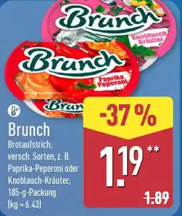 Aldi Nord Brunch Brotaufstrich Angebot