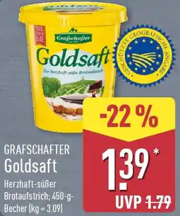 Aldi Nord GRAFSCHAFTER Goldsaft Angebot