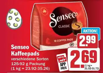 HIT Senseo Kaffeepads Angebot