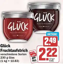 HIT Glück Fruchtaufstrich Angebot