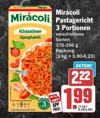 HIT Miracoli Pastagericht 3 Portionen Angebot
