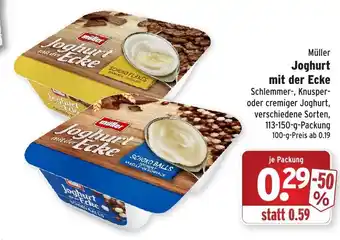 Wasgau Müller Joghurt mit der Ecke 113-150g Angebot