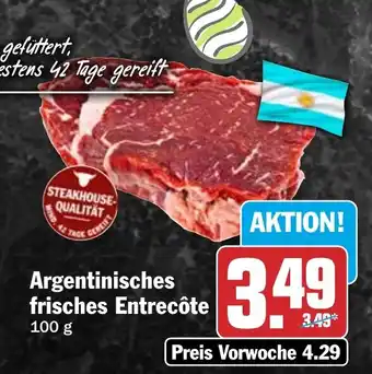 HIT Argentinisches frisches Entrecôte Angebot