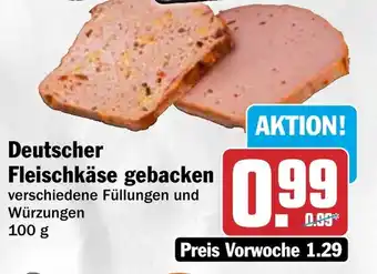 HIT Deutscher Fleischkäse gebacken Angebot