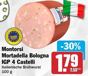 HIT Montorsi Mortadella Bologna IGP 4 Castelli Angebot