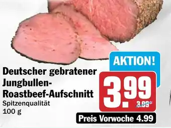 HIT Deutscher gebratener Jungbullen- Roastbeef-Aufschnitt Angebot