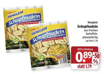 Wasgau Henglein Schupfnudeln 500g Angebot