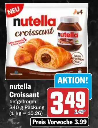 HIT nutella Croissant Angebot