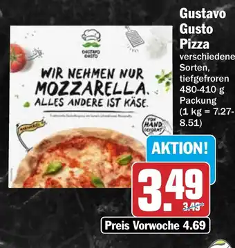 HIT Gustavo Gusto Pizza Angebot