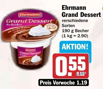 HIT Ehrmann Grand Dessert Angebot