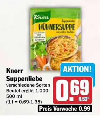 HIT Knorr Suppenliebe Angebot