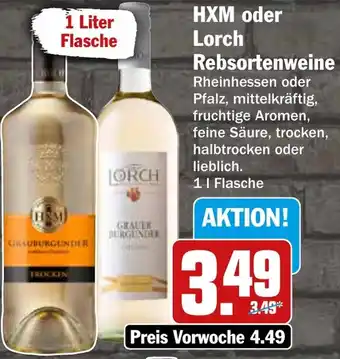 HIT HXM oder Lorch Rebsortenweine Angebot