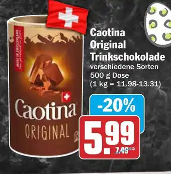 HIT Caotina Original Trinkschokolade Angebot