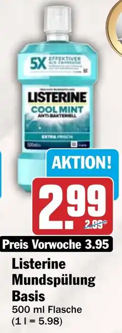 HIT Listerine Mundspülung basis Angebot