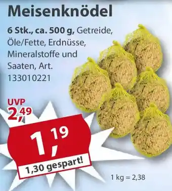 Sonderpreis Baumarkt Meisenknödel Angebot