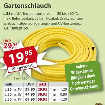 Sonderpreis Baumarkt Gartenschlauch Angebot