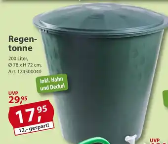Sonderpreis Baumarkt Regentonne Angebot