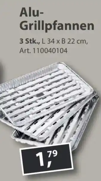 Sonderpreis Baumarkt Alu- Grillpfannen Angebot